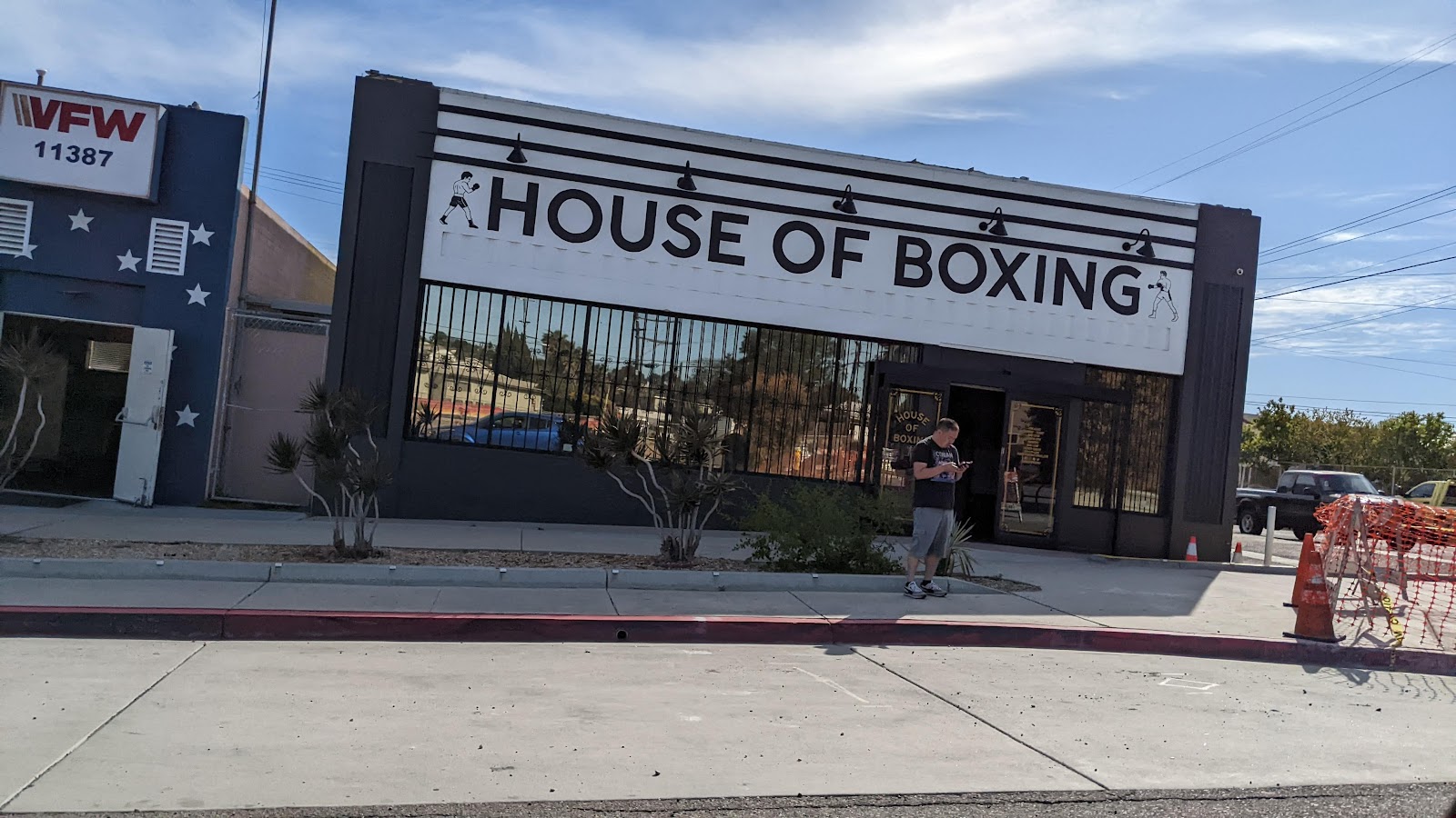House of Boxing storefront on Reo Dr in Paradise Hills, San Diego